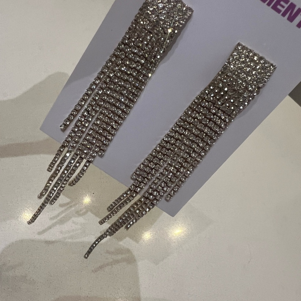 Elegant Silver Dangle Earrings